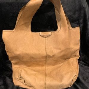 Authentic Givenchy Tan Leather Large Tote